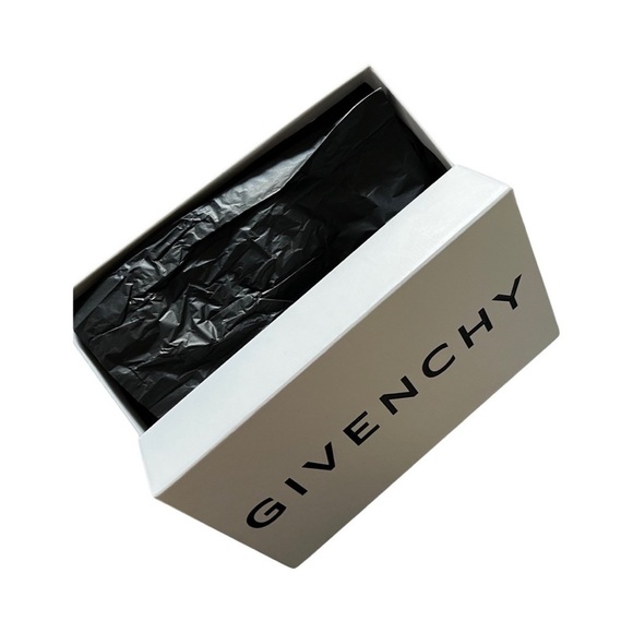 GIVENCHY Look Book Square Toe Heel Mules Pump White Eur 39 - Picture 7 of 8